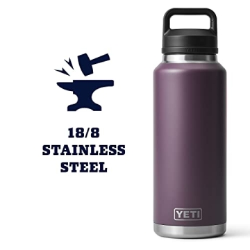 Durable YETI Rambler 46 oz Bottle with Chug Cap