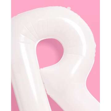xo, Fetti White Jumbo BRIDE Balloons - 40 inch, XL | Bachelorette Party Decorations, Wedding Party, Engagement Party, Bridal Photo Booth