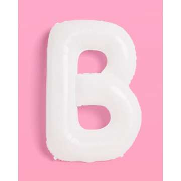 xo, Fetti White Jumbo BRIDE Balloons - 40 inch, XL | Bachelorette Party Decorations, Wedding Party, Engagement Party, Bridal Photo Booth