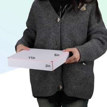 MEBRUDY Shipping Boxes – 25 Pack, Sturdy & Stylish