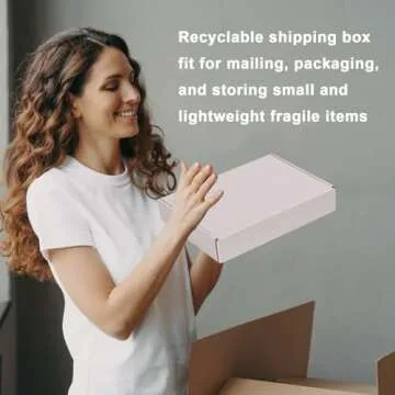MEBRUDY Shipping Boxes – 25 Pack, Sturdy & Stylish