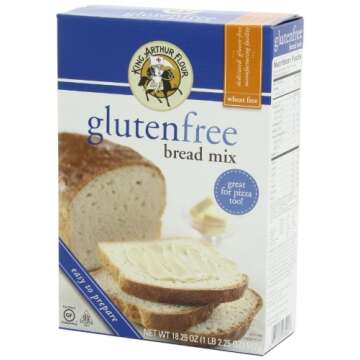 King Arthur Flour Bread Mix, Gluten Free, 18.25 Ounce (Pack of 3)