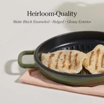 Our Place Cast Iron Hot Grill - Toxin-Free Indoor Searing