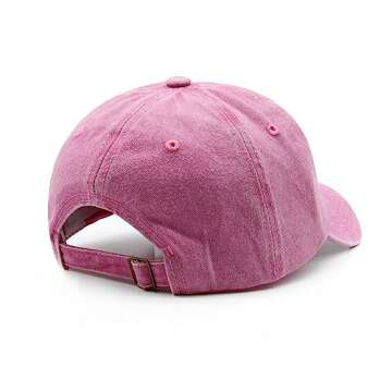 Waldeal Mama and Mini Hats, Mommy and Me Hat, Parent-Child Baseball Cap Set, Cute Matching Gift for Mom and Baby, Mother Daughter Gifts Pink