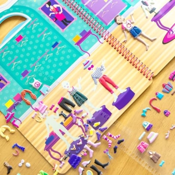 Melissa & Doug Puffy Sticker Book: Day of Glamour - 196 Stickers