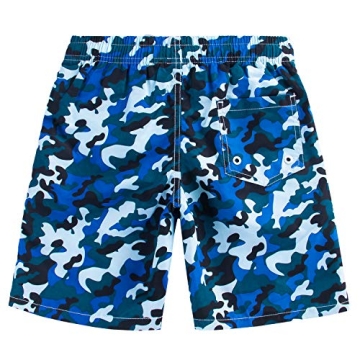 Kute 'n' Koo Boys Quick Dry Swim Trunks - Fun Patterns