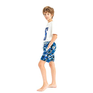 Kute 'n' Koo Boys Quick Dry Swim Trunks - Fun Patterns