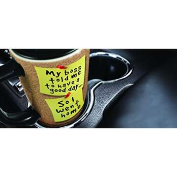 Spoontiques - Ceramic Travel Mugs - Positive Affirmations Cup - Hot or Cold Beverages - Gift for Coffee Lovers