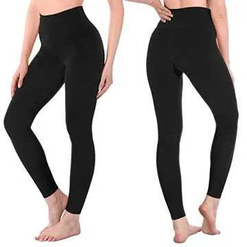 SINOPHANT High Waisted Leggings for Women - Full Length Capri Buttery Soft Yoga Pants for Workout At...