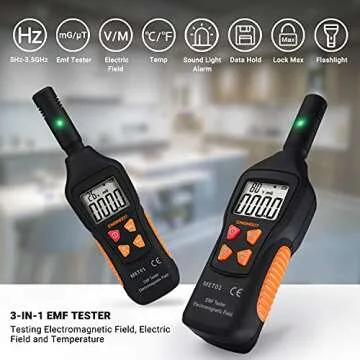 ENGiNDOT EMF Meter 5HZ-3.5G for Ghost Hunting & Safety
