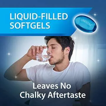 Unisom Sleep-Aid Gels for Deep Rest without Grogginess