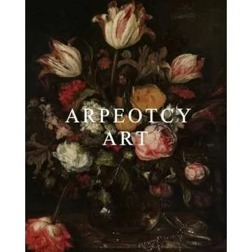 ARPEOTCY Vintage Floral Wall Art - Elegant Home Decor