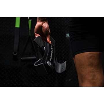 Gymreapers Weight Lifting Hooks for Enhanced Grip Support