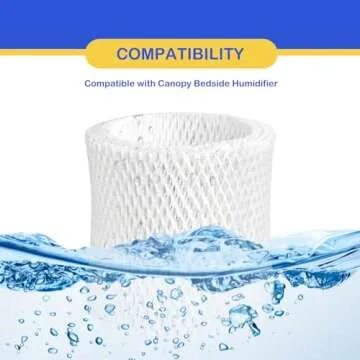 Roninby Humidifier Replacement Filters - 4 Pack