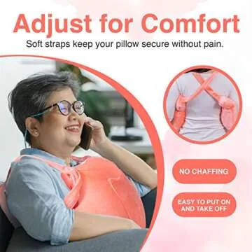 Comfortable Mastectomy Pillow for Post Surgery Recovery