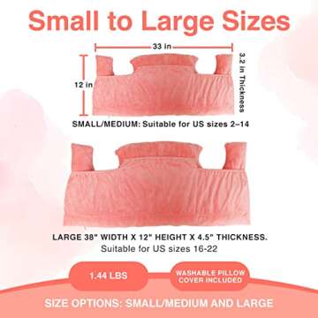 Comfortable Mastectomy Pillow for Post Surgery Recovery