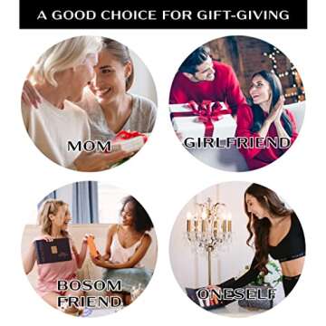 BEAUPAN Travel Size Perfume Set for Women - Long Lasting Fragrance