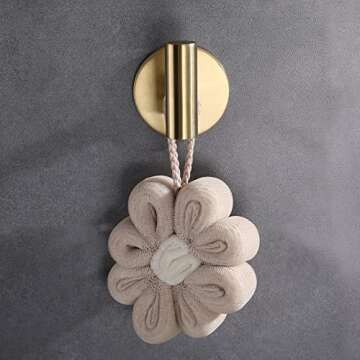 Elegant Zuvky Self Adhesive Hooks - Heavy Duty & Easy Install