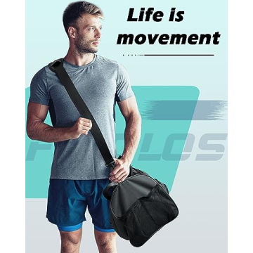 Premium Waterproof Gym Bag for Travel and Fitness