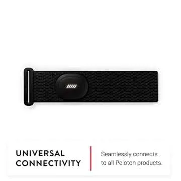 Peloton Heart Rate Band | Arm Band with Rechargeable Battery, Sweatproof Design, and Bluetooth® Compatibility - Small
