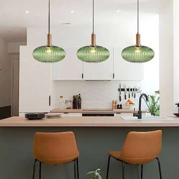 KCO Lighting Globe Pendant Light - Adjustable & Stylish