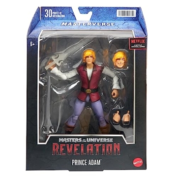 Prince Adam Masterverse Action Figure – 30 Articulations