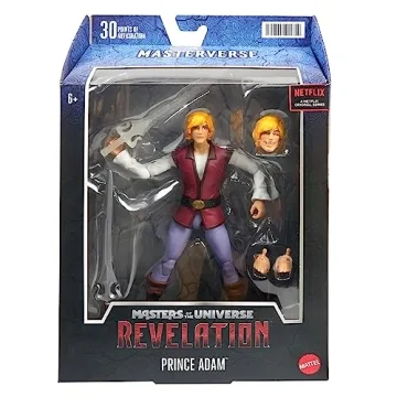 Prince Adam Masterverse Action Figure – 30 Articulations