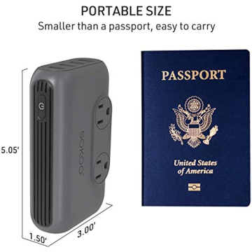 Best SOKOO 230-Watt Voltage Converter for Worldwide Travel