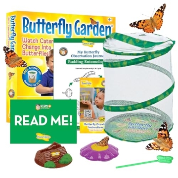 Insect Lore Butterfly Garden Kit: Fun and Educational Experience for Kids Learning