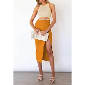 Elegant Pink Queen Women's Cutout Midi Dress for Parties