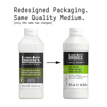 Liquitex Gloss Medium for Artists - 473ml  Fluid