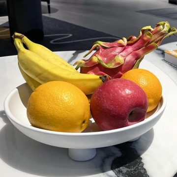 Ceramic Fruit Bowl 10 Inch - Stylish Kitchen Decor