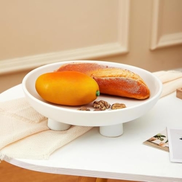 Ceramic Fruit Bowl 10 Inch - Stylish Kitchen Decor