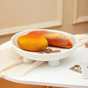 Ceramic Fruit Bowl 10 Inch - Stylish Kitchen Decor