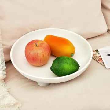 Ceramic Fruit Bowl 10 Inch - Stylish Kitchen Decor