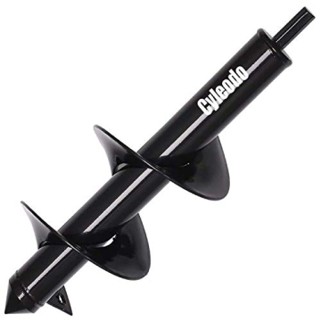Cyleodo Garden Auger Spiral Drill Bits - Effortless Planting Tool for Gardeners
