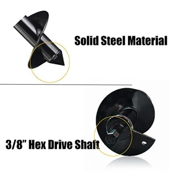 Cyleodo Garden Auger Drill Bit for Easy Planting