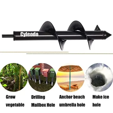 Cyleodo Garden Auger Drill Bit for Easy Planting