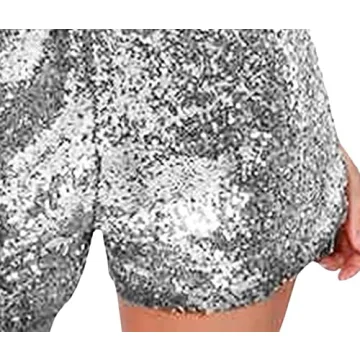 SEMATOMALA Women's Sequin Clubwear Jumpsuit Overall