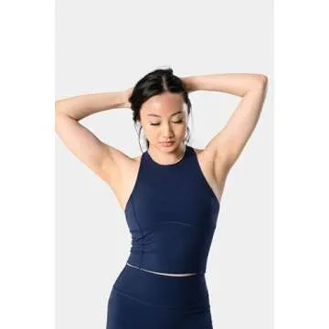 Kamo Fitness Ellyn High Neck Sports Bra - Stylish Comfort