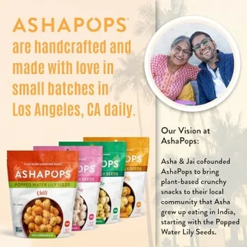 AshaPops Popped Water Lily Seeds Mixed Flavors Pack