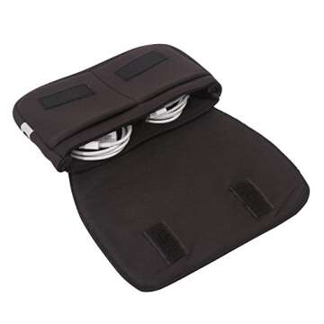 MYTAGALONGS Charger Case - Travel Case for Chargers and Cords | Travel Accessories, Cable Organizer, Charging Case, Charging Cable Cord Organizer