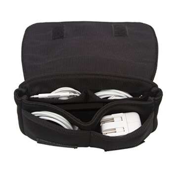 MYTAGALONGS Charger Case - Travel Case for Chargers and Cords | Travel Accessories, Cable Organizer, Charging Case, Charging Cable Cord Organizer