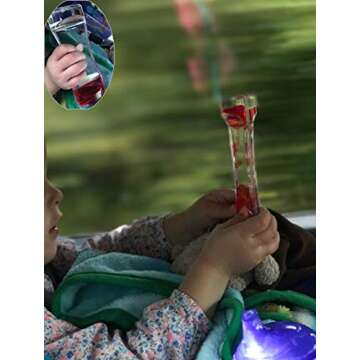 JRLAJRL 3 Pack Liquid Motion Bubbler Timer Sensory Calming Fidget Toy Autism Community Toys for Kids Teenager Adults