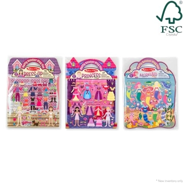 Melissa & Doug Puffy Sticker Activity Books for Kids