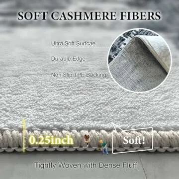 VK·Living 8'x10' Machine Washable Rug for Stylish Homes