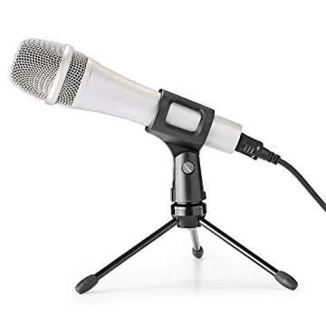 Neewer Foldable Desktop Microphone Stand with Tripod