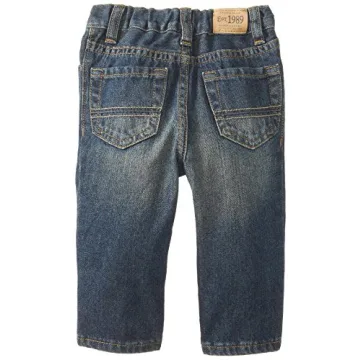 Baby Boys Bootcut Jeans - Dry Indigo, 6-9 Months