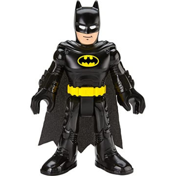 Imaginext DC Super Friends Batman XL Toy 10-in Figure with Fabric Cape