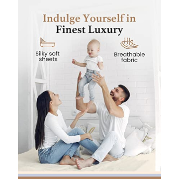 Luxury 800 TC Egyptian Cotton Queen Fitted Sheet